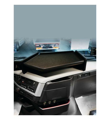Tavolino centrale per cruscotto su misura Volvo FH Serie 4 5