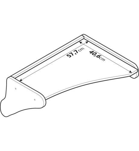Tavolino per cruscotto su misura Truck Scania L Serie 4 1995 2004