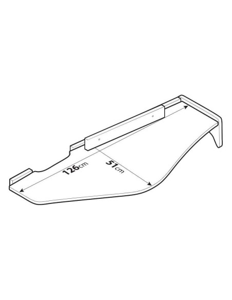 Tavolino per cruscotto su misura Truck Renault T