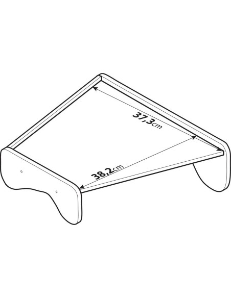 Tavolino per cruscotto su misura Truck Renault Magnum