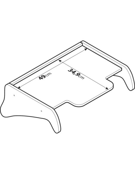 Tavolino per cruscotto su misura Truck Man TGA TGL Cabina M L XL LX XLX