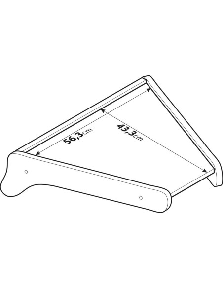 Tavolino per cruscotto su misura Truck Mercedes Actros MP2 MP3