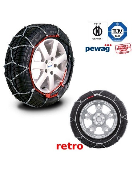 Catene da neve Pewag brenta 9mm XMB 73