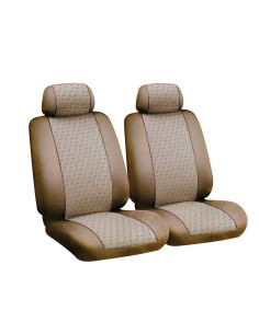 Set coprisedili fodere anteriori auto universali jacquard Glamur Beige
