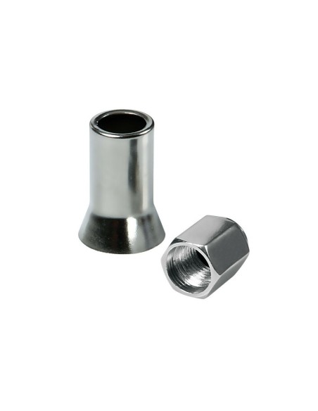 Set 4 tappi e 4 manicotti coprivalvola auto moto