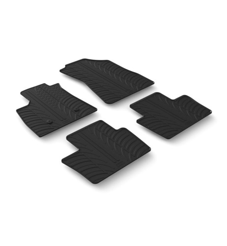 Set tappetini su misura gomma per Renault Austral Hybrid