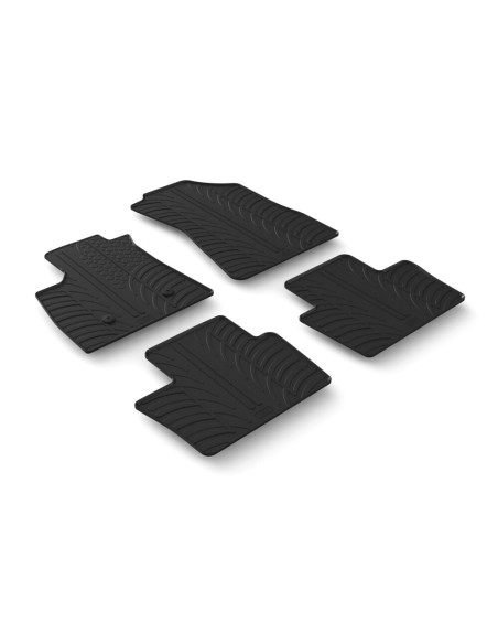 Set tappetini su misura gomma per Renault Austral Hybrid