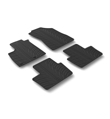 Set tappetini su misura gomma per Renault Austral Mhev