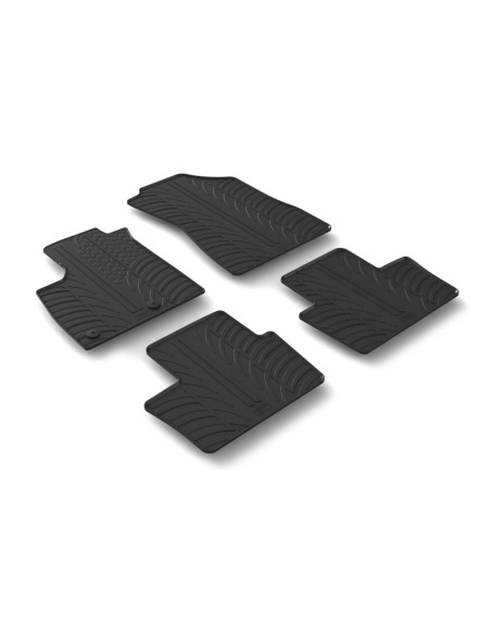 Set tappetini su misura gomma per Renault Austral Mhev