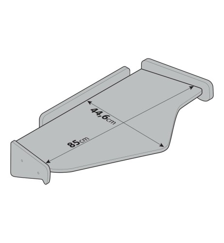 Tavolino per cruscotto Centrale su misura MAN TGX dal 2020