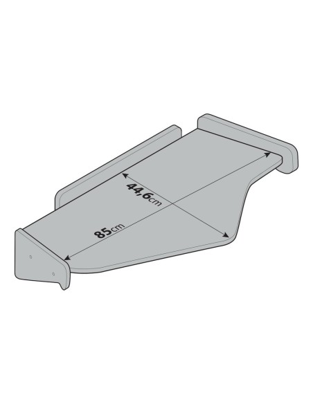 Tavolino per cruscotto Centrale su misura MAN TGX dal 2020