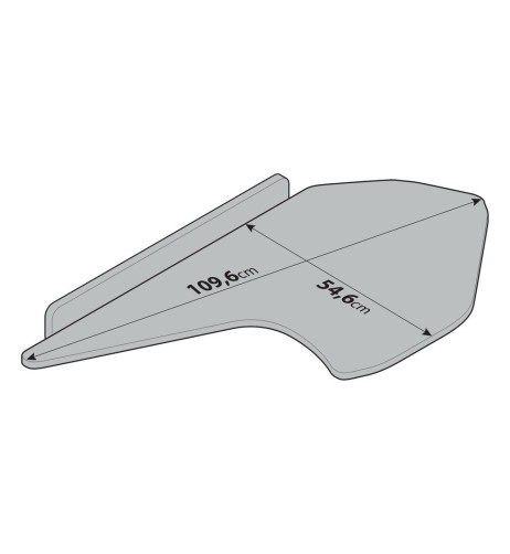 Tavolino per cruscotto Centrale su misura Daf XF XG XG dal 2021