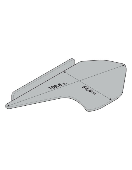 Tavolino per cruscotto Centrale su misura Daf XF XG XG dal 2021