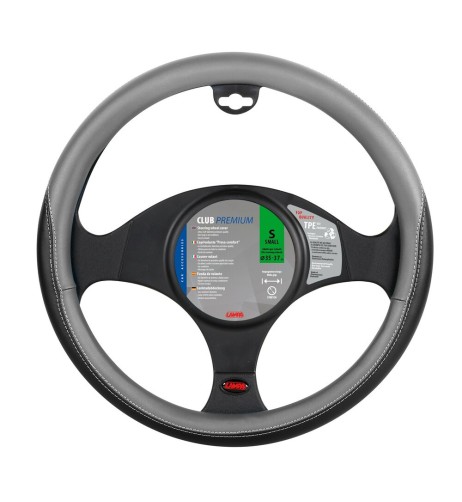 Coprivolante diametro 35 37cm similpelle Inodore nero grigio