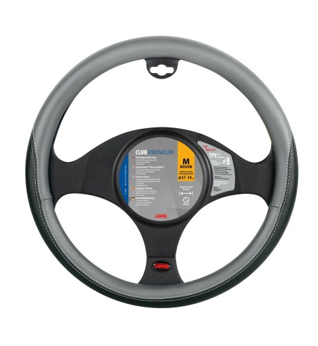 Coprivolante diametro 37 39cm similpelle Inodore nero grigio