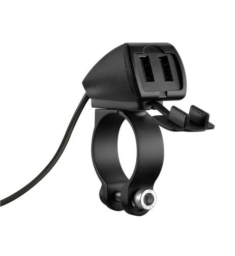 Doppio caricatore USB impermeabile 5400mA 30W con attacco Optiline