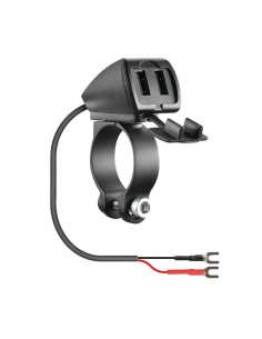 Doppio caricatore USB impermeabile 5400mA 30W con attacco Optiline 2