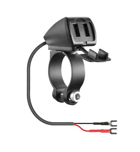 Doppio caricatore USB impermeabile 5400mA 30W con attacco Optiline