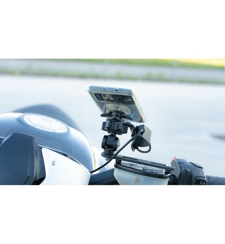 Doppio caricatore USB impermeabile 5400mA 30W con attacco Optiline