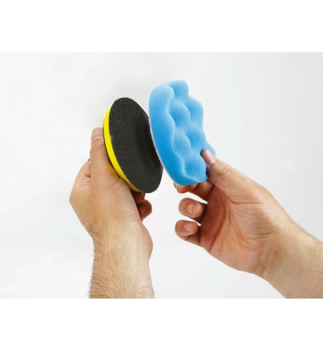 Set Lucidatura 31pz Tamponi Spugne adattatori M10