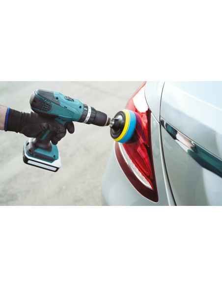 Set Lucidatura 31pz Tamponi Spugne adattatori M10