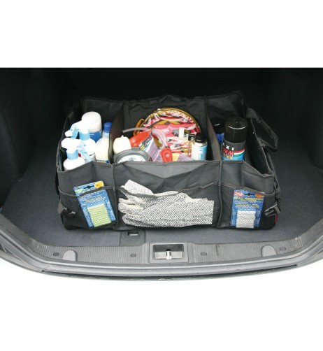 Borsa organizer in nylon per baule 70x37cm