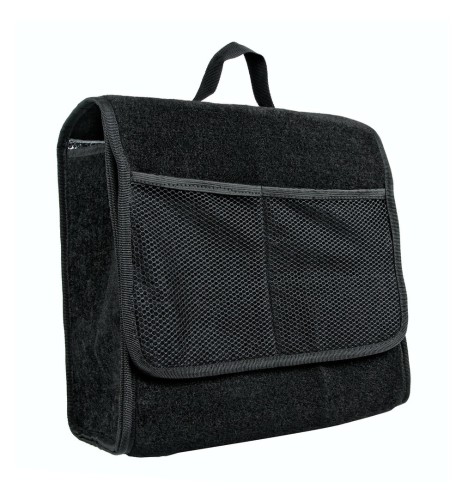 Borsa organizer per baule con rivestimento interno 2 tasche 28x28x15cm