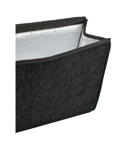 Borsa organizer per baule con rivestimento interno 2 tasche 28x28x15cm