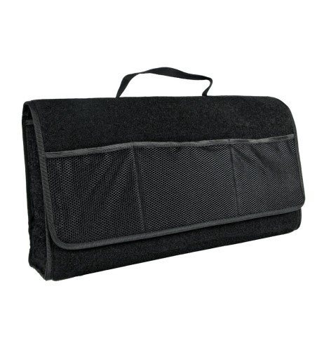 Borsa organizer per baule con rivestimento interno 3 tasche 25x50x15cm