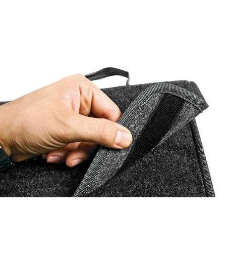 Borsa organizer per baule con rivestimento interno 3 tasche 25x50x15cm