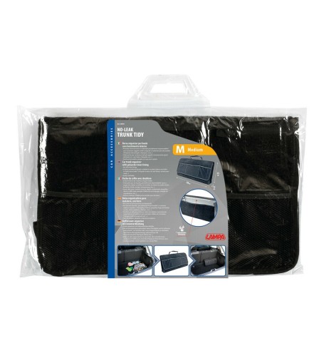 Borsa organizer per baule con rivestimento interno 3 tasche 25x50x15cm