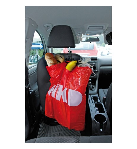 Coppia appendini multiuso appendi abiti per attacco poggiatesta