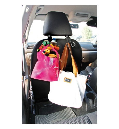 Coppia appendini multiuso appendi abiti per attacco poggiatesta