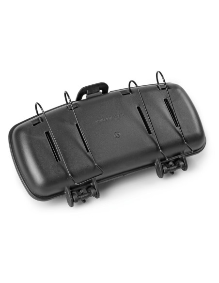 Custodia portaocchiali attacco parasole auto