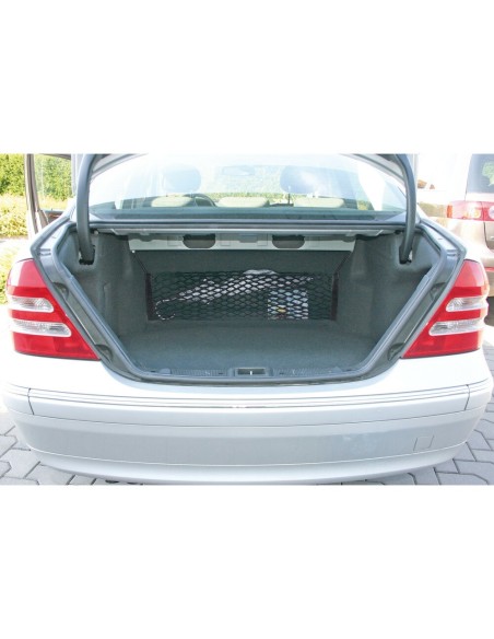 Rete portaoggetti multiuso da baule con ancoraggi 90x35cm