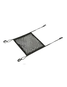 Tasca a rete elasticizzata multiuso per installazione tra i sedili 28x32cm