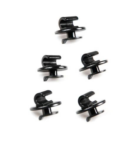 Tasca a rete elasticizzata multiuso fissaggio a bottone 30x18cm