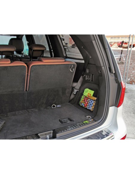 Tasca a rete elasticizzata multiuso fissaggio a bottone 30x18cm