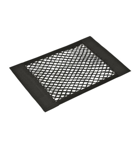 Tasca a rete elasticizzata multiuso fissaggio in moquette 40x25cm