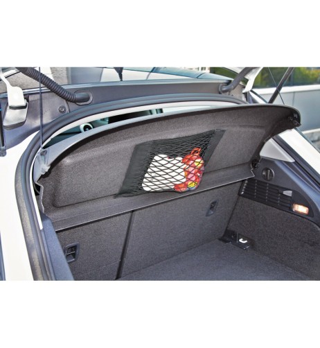 Tasca a rete elasticizzata multiuso fissaggio in moquette 40x25cm