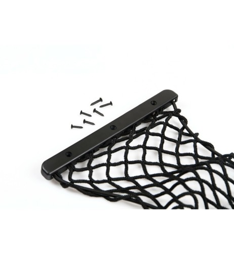 Tasca a rete elasticizzata multiuso fissaggio a viti 24x18cm