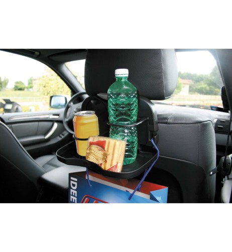 Vassoio tavolino auto camper porta bevande e snack