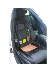 Organizer portatile 2 in 1 per poggiatesta sedili auto 2