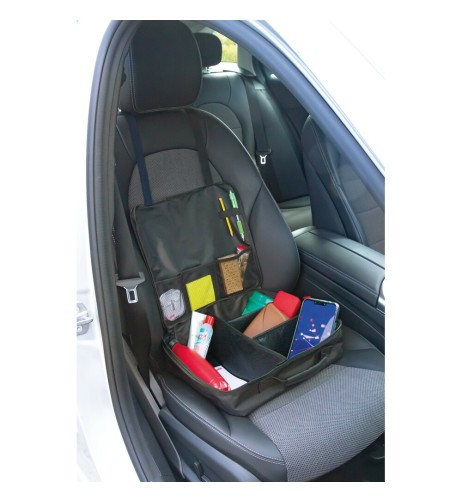 Organizer portatile 2 in 1 per poggiatesta sedili auto