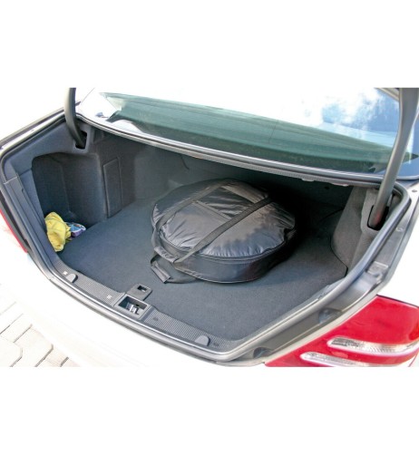 Borsa copriruota con maniglia trasporto ruotino emergenza diametro 58cm