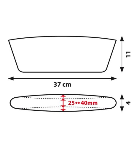 2 tasche riempi spazio sedile auto portaoggetti