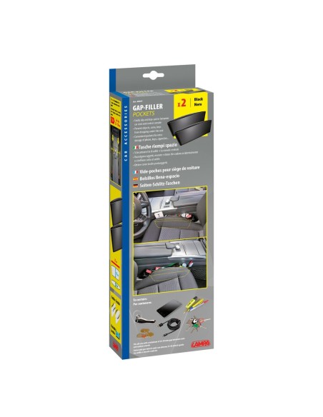 2 tasche riempi spazio sedile auto portaoggetti