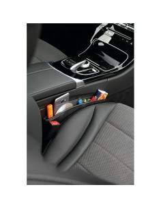 2 tasche riempi spazio sedile auto portaoggetti in similpelle 2