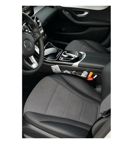 2 tasche riempi spazio sedile auto portaoggetti in similpelle
