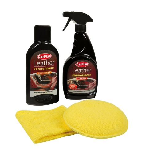 Kit proteggi e rinnova interni in pelle Carplan Leather Connoisseur
